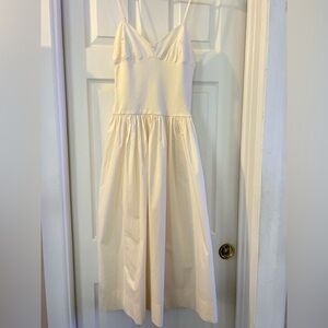 Zara Cream Midi Dress